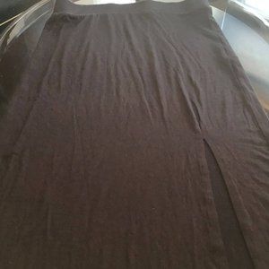 Charlotte Russe Black Long Skirt-Small